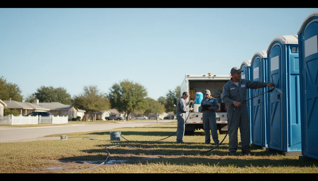 Long-Term Portable Toilet Rental in Lubbock, TX near me